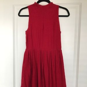 Flirty Red Deletta Dress
